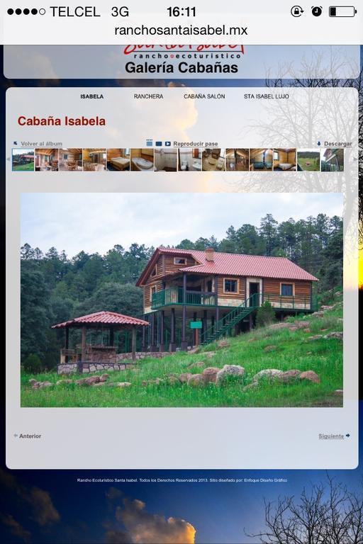 Cabanas Santa Isabel Villa Refugio Luaran gambar