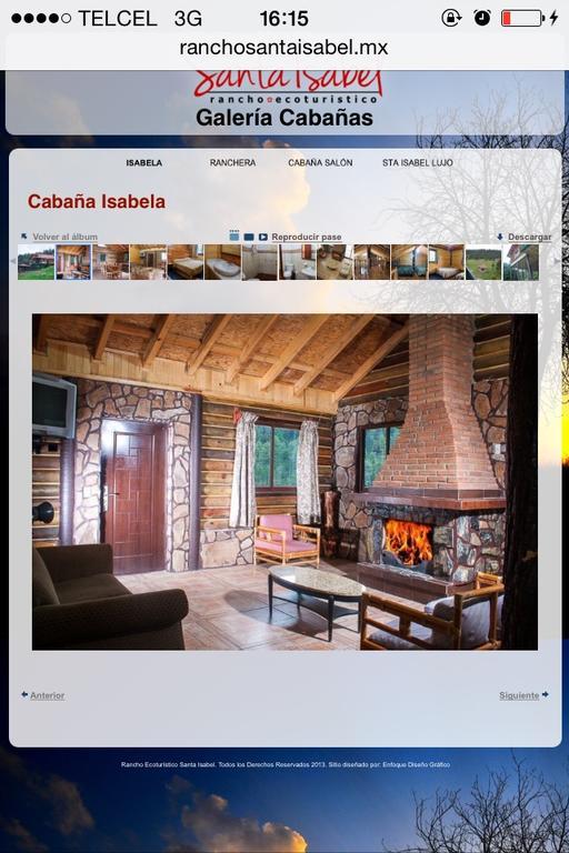 Cabanas Santa Isabel Villa Refugio Luaran gambar